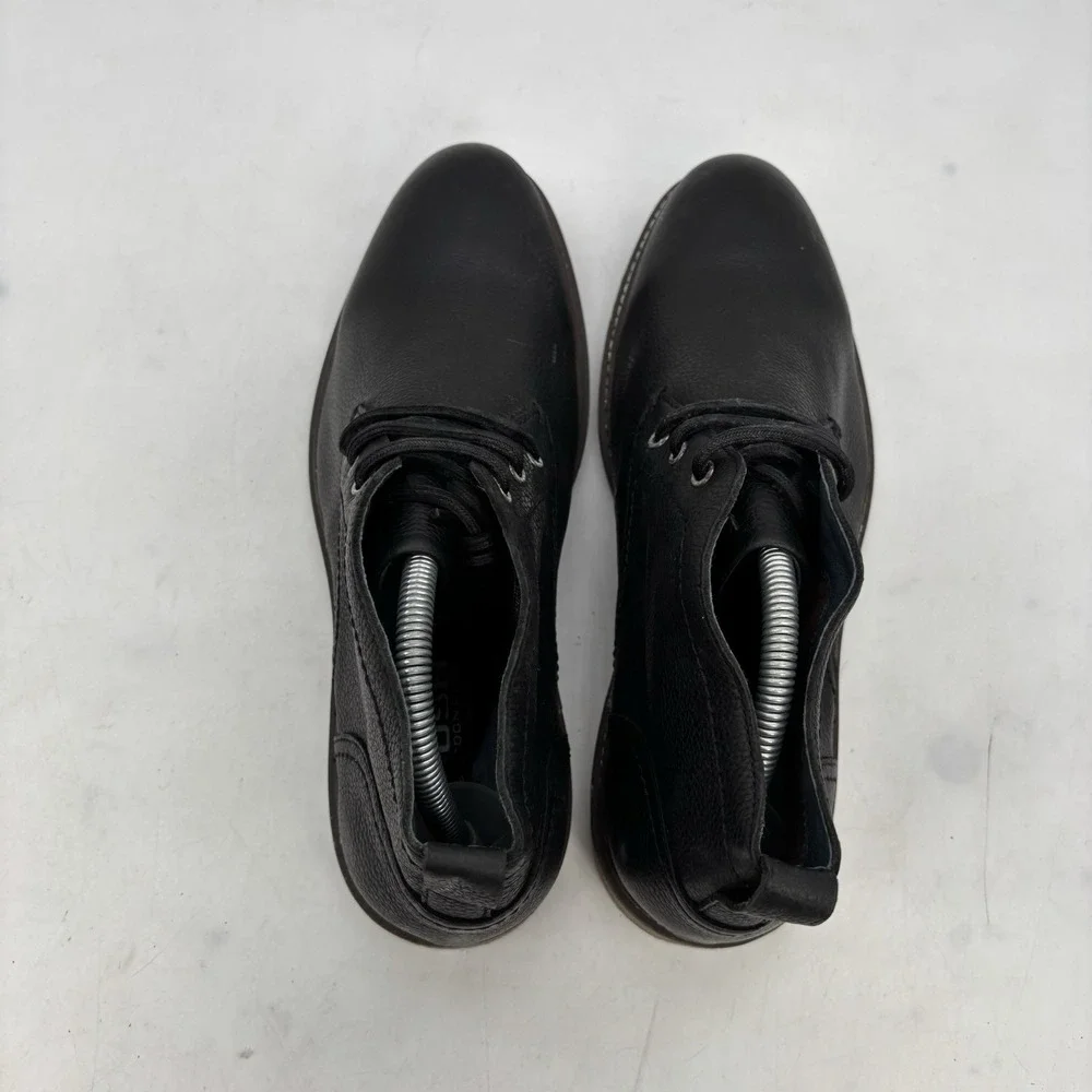 Gordon Rush Hayes Shoes Mens 8.5 Black Suede Lace Up Boots Casual Dress $199